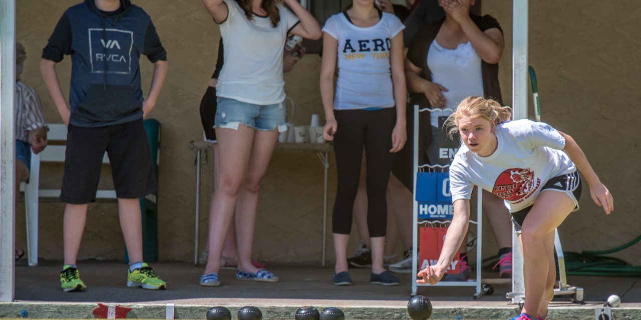 Watermark seasonal staff get introduction to lawn bowling