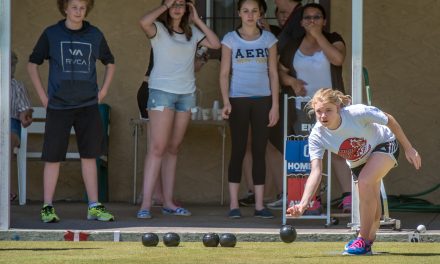Watermark seasonal staff get introduction to lawn bowling