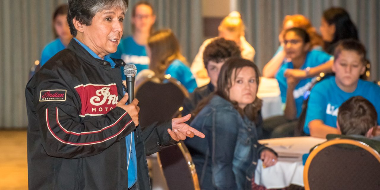 Students at leadership forum get advice from OIB Chief and Stanley Cup champion