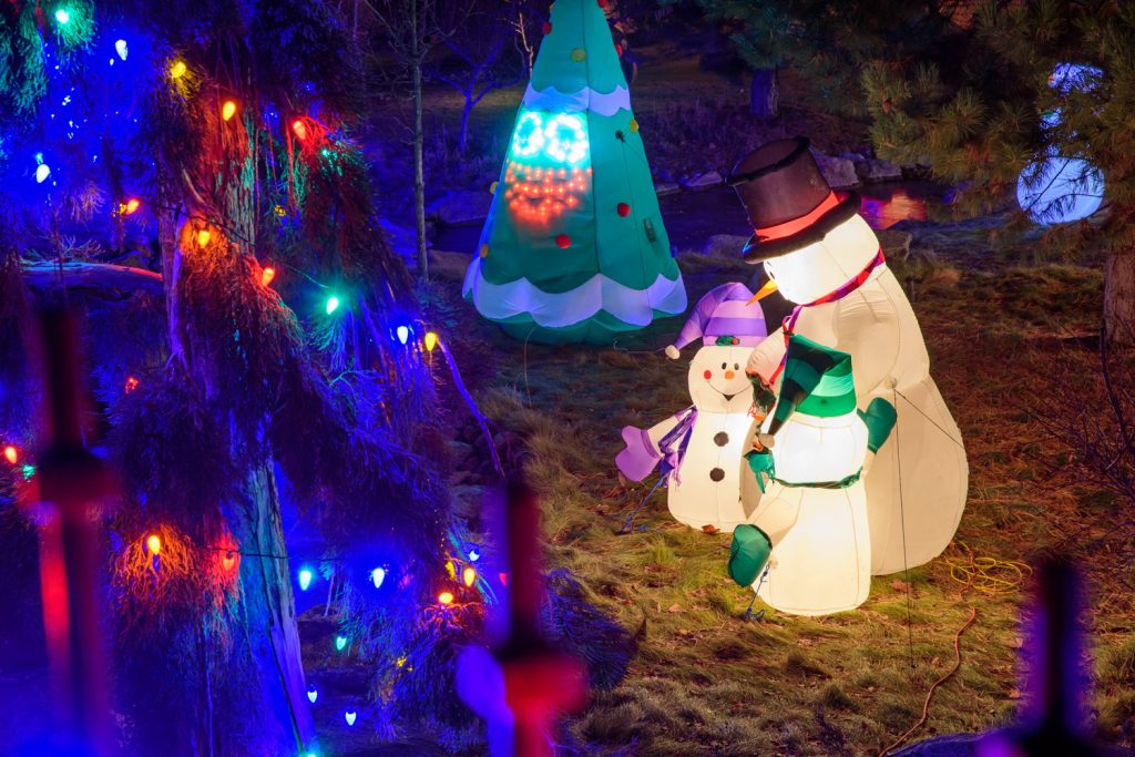 Dan Burton at 5816 Oleander Drive always puts on a great lighting show at Christmastime. (Richard McGuire photo)