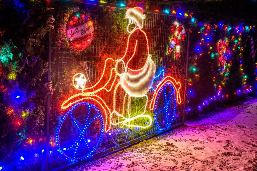 Dan Burton at 5816 Oleander Drive always puts on a great lighting show at Christmastime. (Richard McGuire photo)