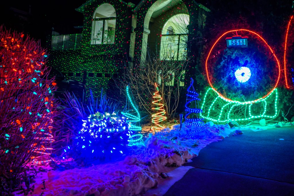 Dan Burton at 5816 Oleander Drive always puts on a great lighting show at Christmastime. (Richard McGuire photo)