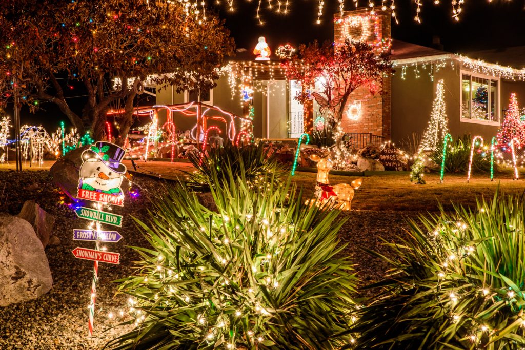 This house on Highway 97 between 89th Street and 62nd Avenue has always done a great job of lights, but they've got even more this year. (Richard McGuire photo)