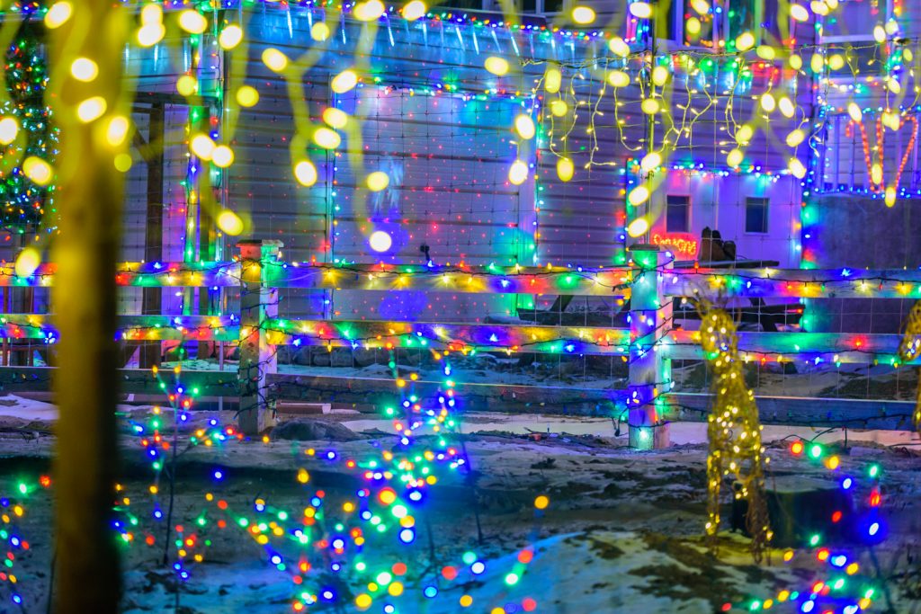 This house on Highway 97 between 89th Street and 62nd Avenue has always done a great job of lights, but they've got even more this year. (Richard McGuire photo)