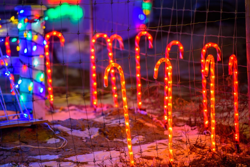 This house on Highway 97 between 89th Street and 62nd Avenue has always done a great job of lights, but they've got even more this year. (Richard McGuire photo)