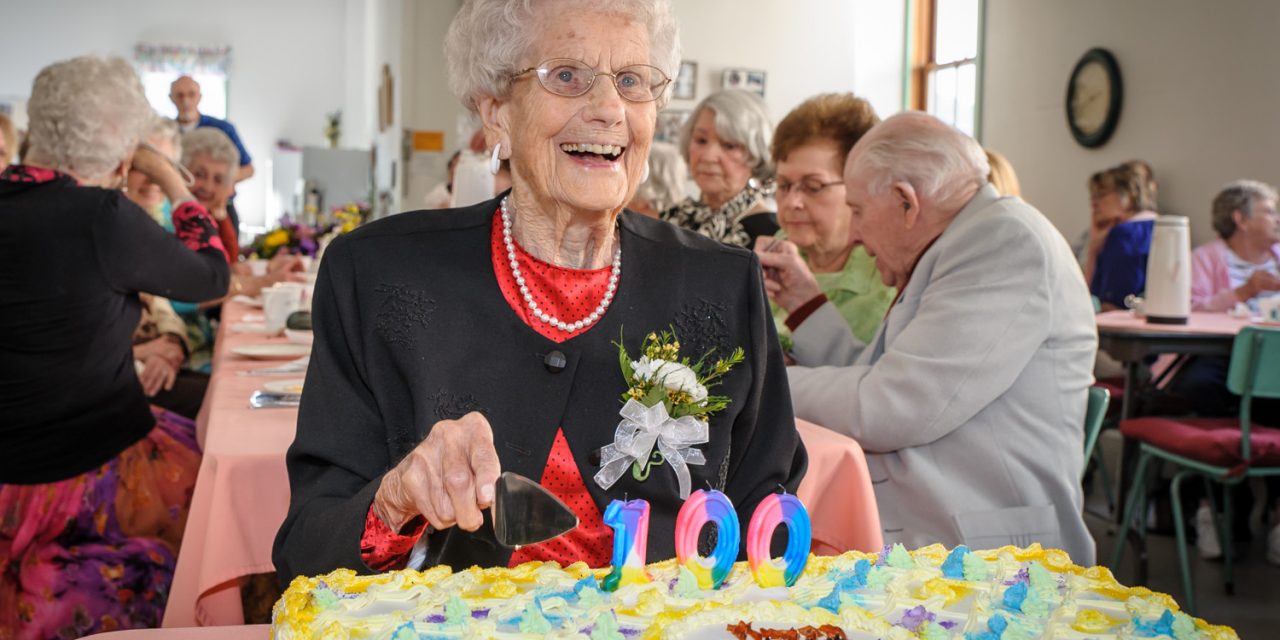 Lillian Wells celebrates 100th birthday
