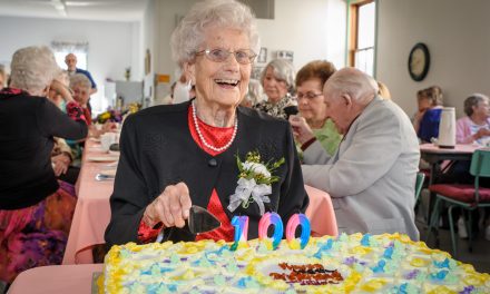 Lillian Wells celebrates 100th birthday