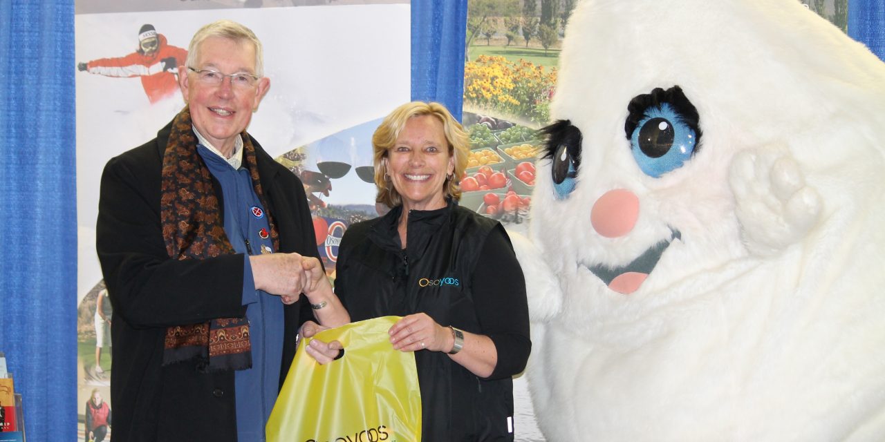 RED DEER MAYOR VERY IS IMPRESSED WITH DESTINATION OSOYOOS AT SCOTTIES TOURNAMENT OF HEARTS