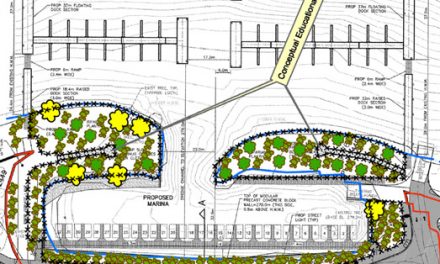 THIRD READING GIVEN TO ZONING AMENDMENT FOR MARINA