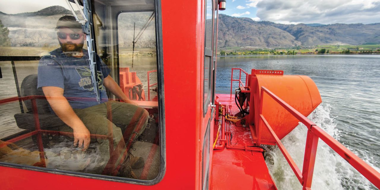 Vandalism, theft from milfoil machine sets back work