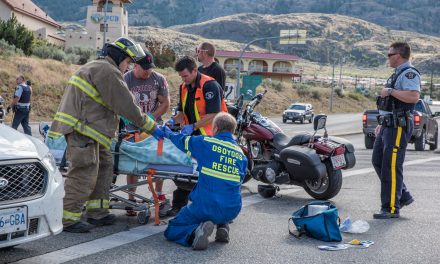 Motorcyclist injured in accident