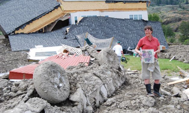 OLIVER MUDSLIDE INVESTIGATION UNDERWAY