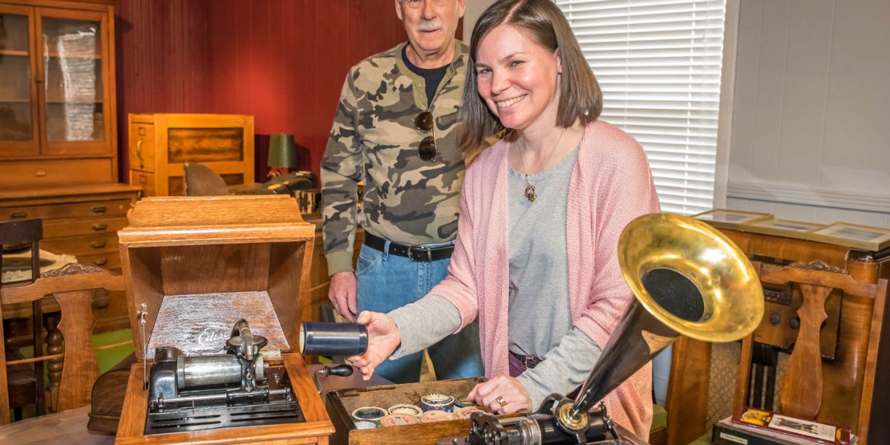 Osoyoos Museum brings back the music from 130 years ago on wax cylinders