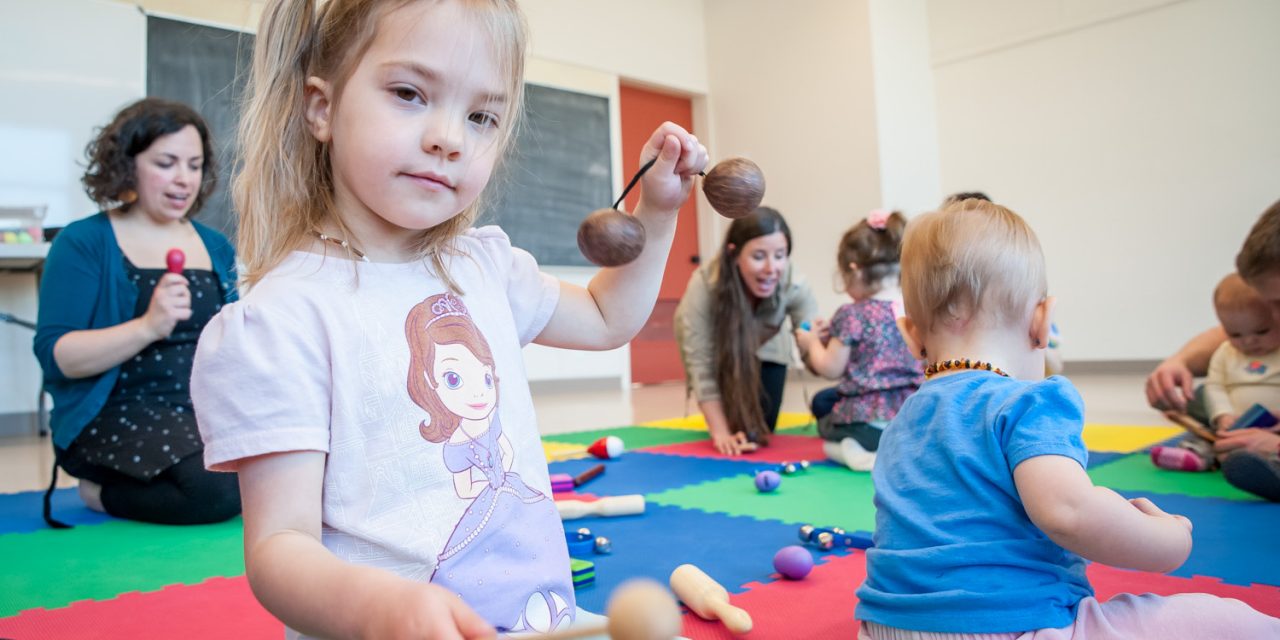 Early childhood program teaches basic music skills