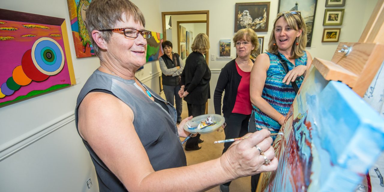 Paint-off kicks off Okanagan Art Gallery official opening