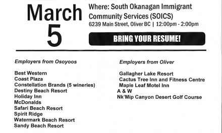 Oliver Job Fair taking place today