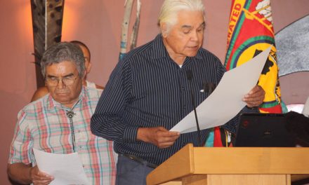 OKANAGAN, COLVILLE BANDS SIGN UNITY DECLARATION IN OSOYOOS