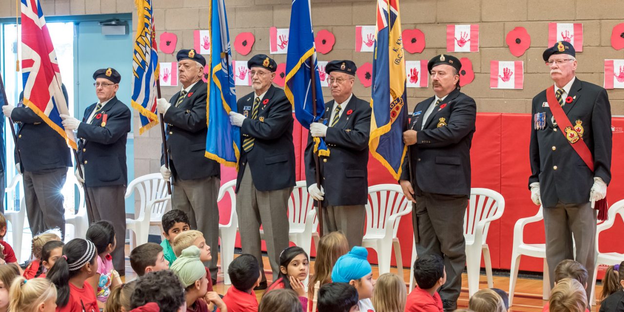Osoyoos Elementary School holds Remembrance service