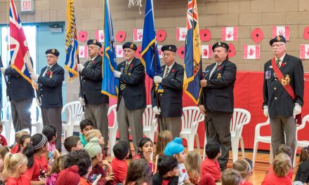 Osoyoos Elementary School holds Remembrance service