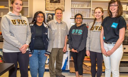Trip to symposium in Victoria piques five OSS students’ interest in oceans
