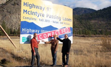 Patton says new highway upgrades saved Oliver and Area C taxpayers $1.7 million