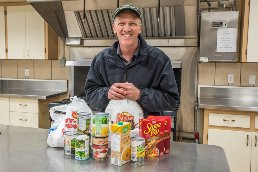 Pastor Phil Johnson expects to welcome many people for Christmas dinner at Osoyoos Baptist Church. The dinner is not just for the most needy – it’s for anyone in the community, including those who might otherwise be alone. (Richard McGuire photo)