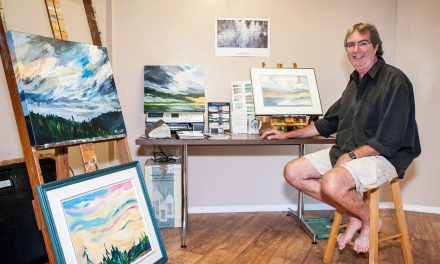 Osoyoos painter Peter Scott opens show in Penticton