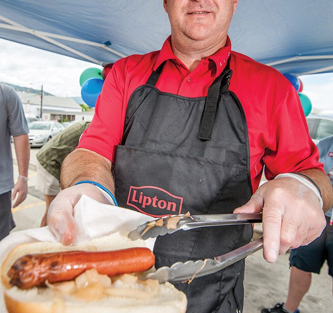 Hot dogs for a good cause