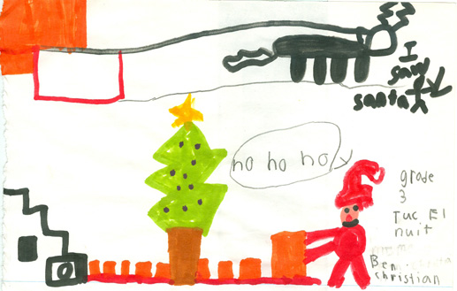 Local students wish you Happy Holidays