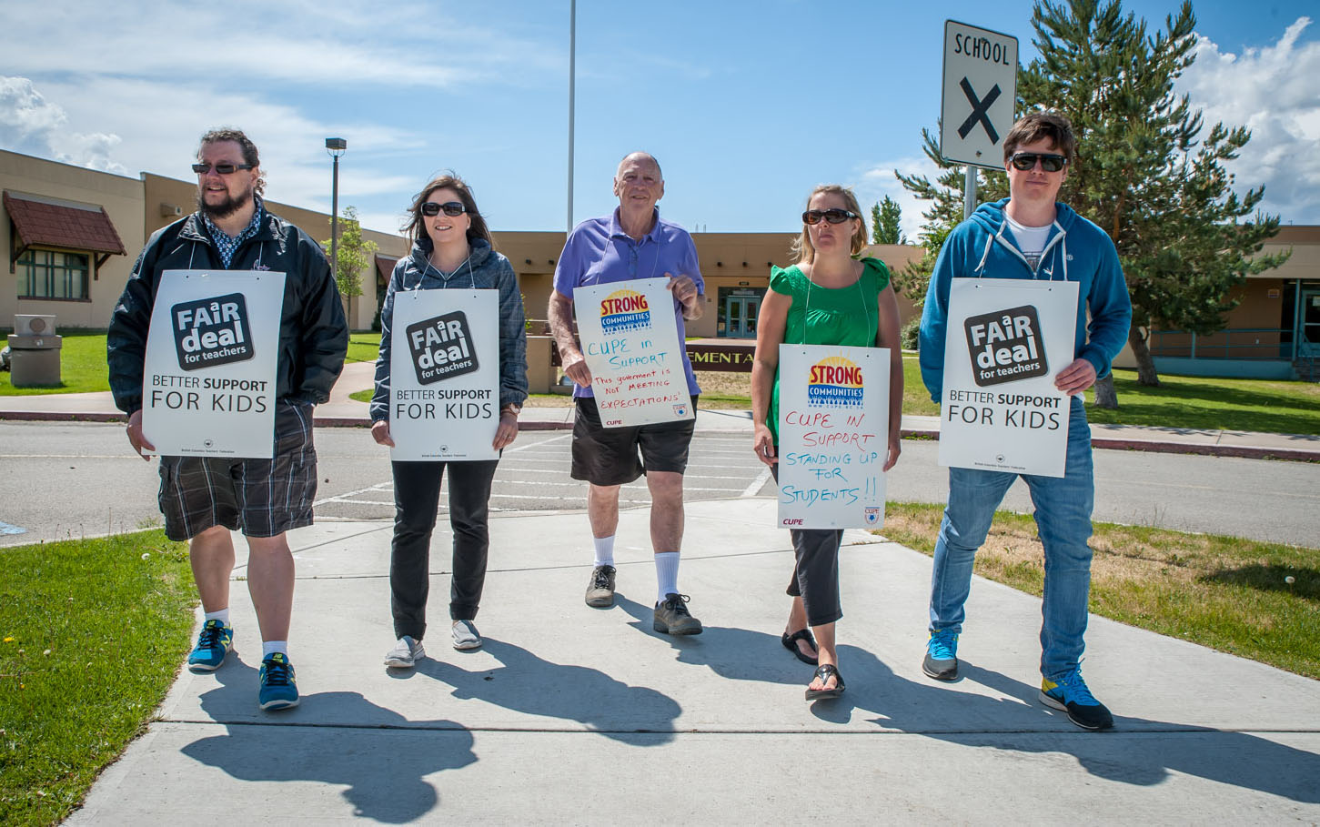 BCTF will continue rotating strikes as local teachers will hit picket