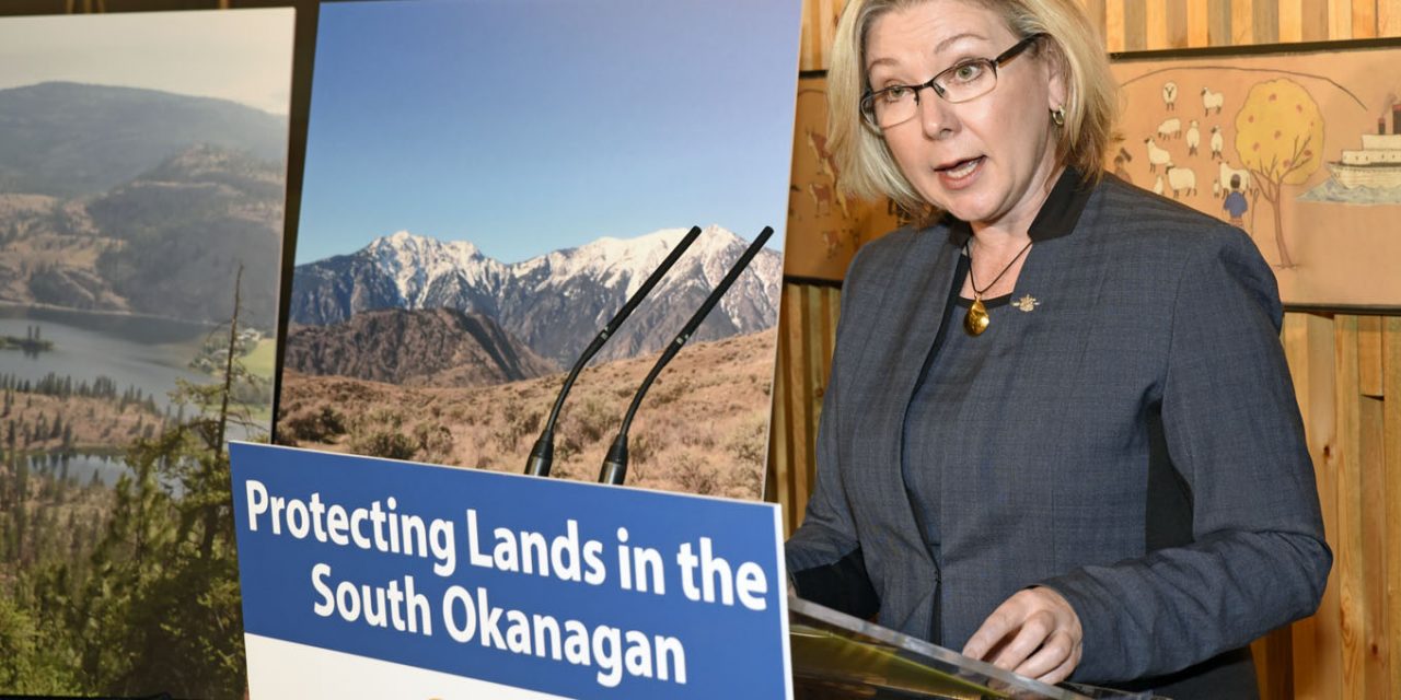 Province to resume talks with feds on possible national park reserve in South Okanagan