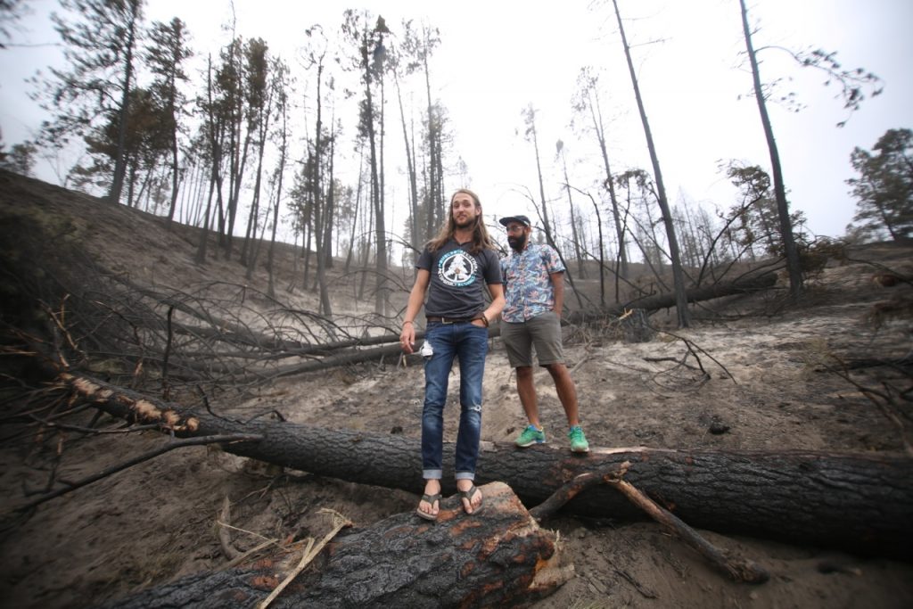 Kris Hargrave and Kia Zahrabi experienced a setback when the wildfires last year forced the cancellation of the Ponderosa Music and Arts Festival. But they're back and ready to go again this year. (Photo supplied)