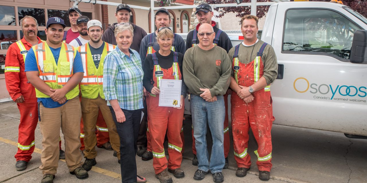 Town proclaims Public Works Week