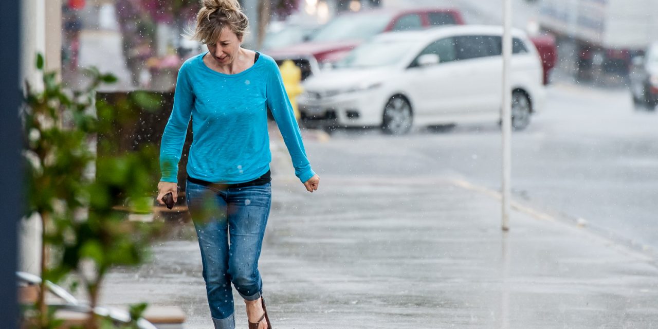 Summer rain storm strikes Osoyoos