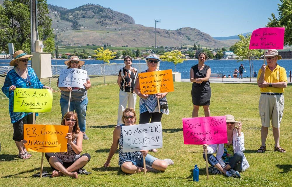 Doctors exhausted and need help, says protest organizer