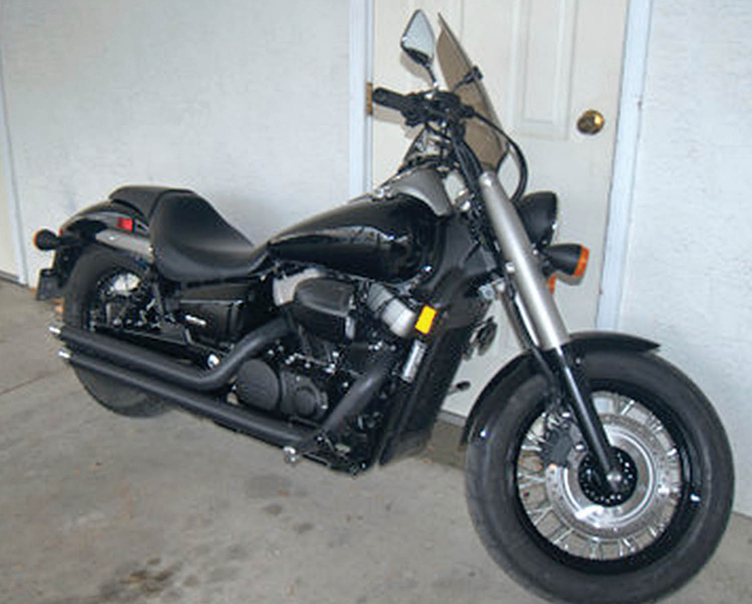 Stolen 2010 black Honda street motorcycle. (Photo supplied)