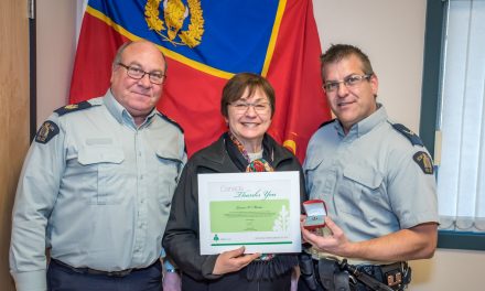 Long-time RCMP staffer honoured for years of service