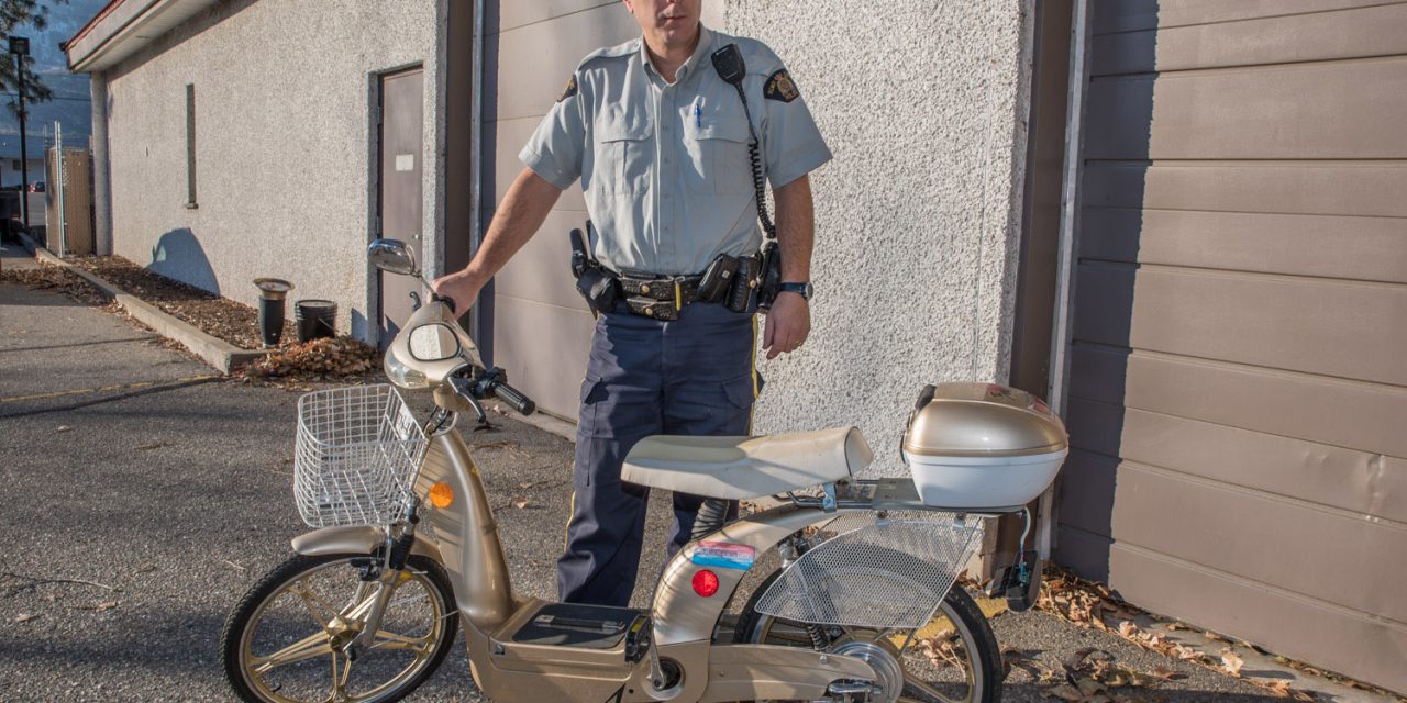 RCMP seek owner of abandoned scooter