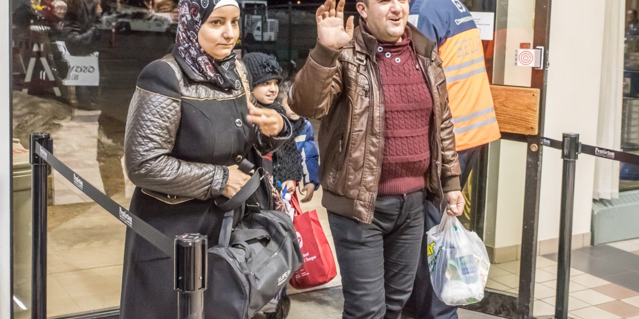 Refugee project co-ordinators are thrilled Syrian family adjusting well