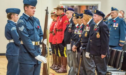 Osoyoos gathers for Remembrance Day