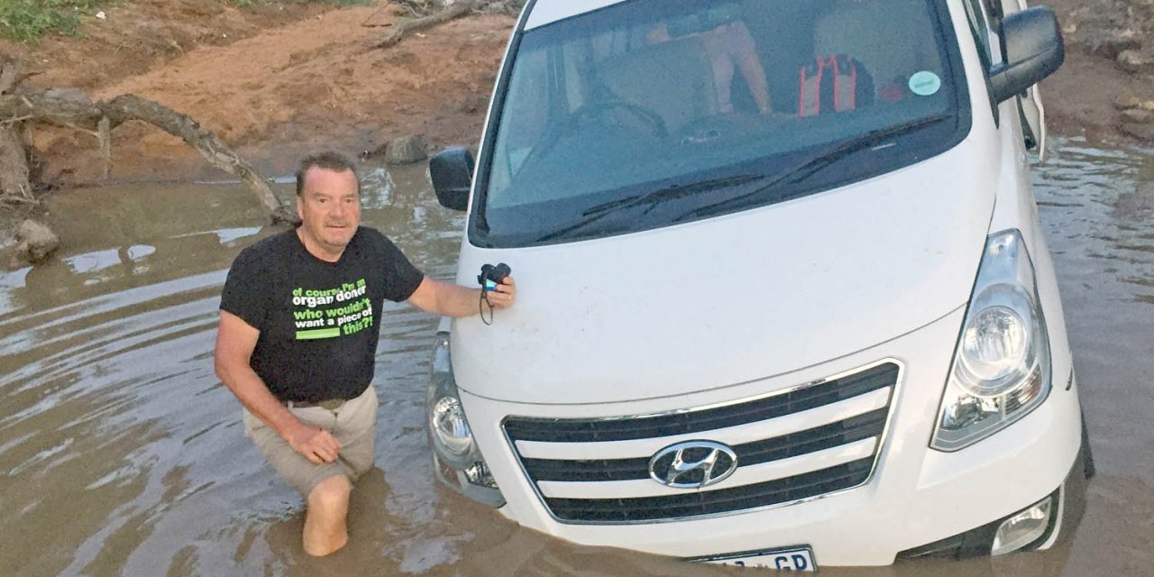 Stuck in water at nightfall in lion country – Osoyoos Rotarians have wild adventures on visit to South African development project