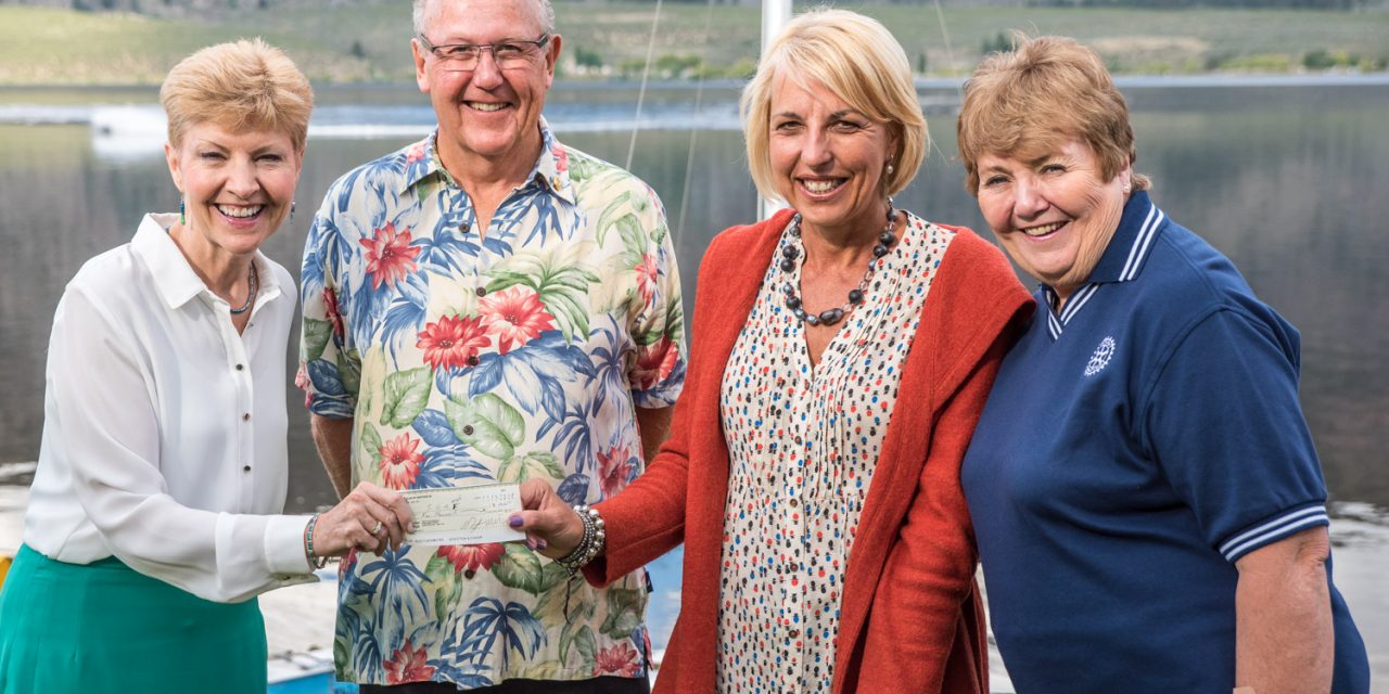 Osoyoos Rotary adds its strong financial support for regional hospital expansion