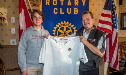Italian Rotary exchange student says he has no time to be homesick