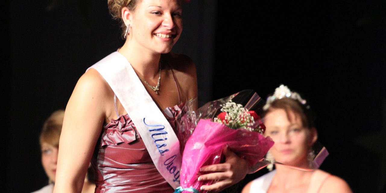 MADISON SILVERS CROWNED MISS OSOYOOS 2012 DURING OSOYOOS ROYALTY PAGEANT