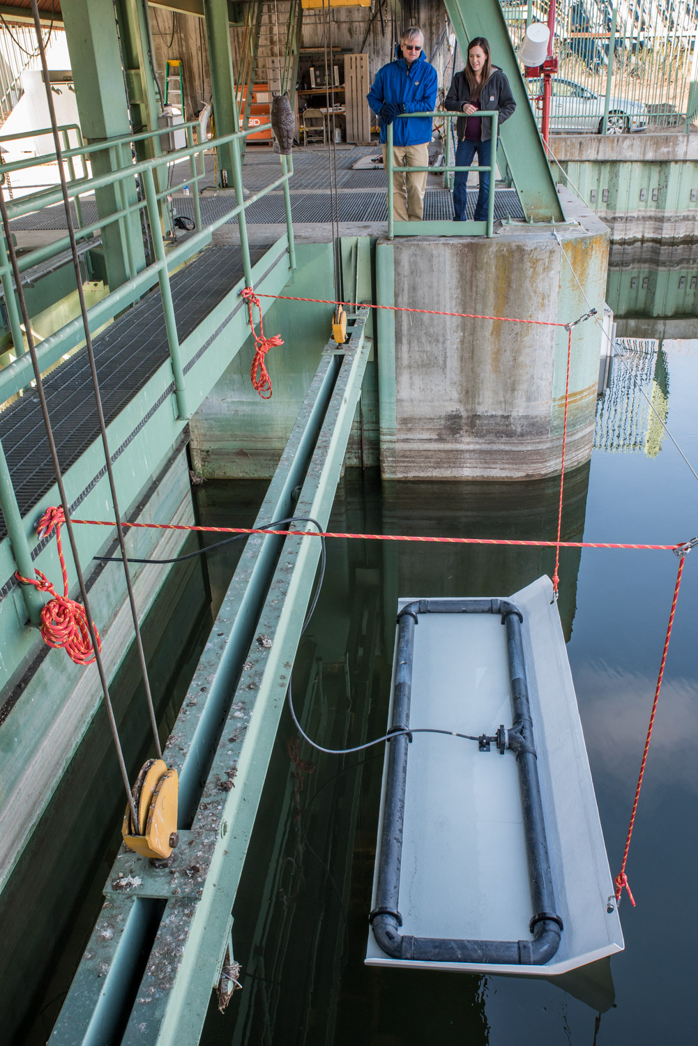 New antenna will help to track tags on fish migrating into Osoyoos Lake