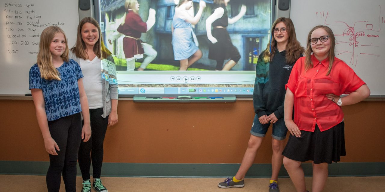OES students use project-based learning to travel back 1,200 years