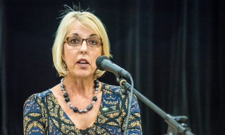 School board smiling after pre-budget forum