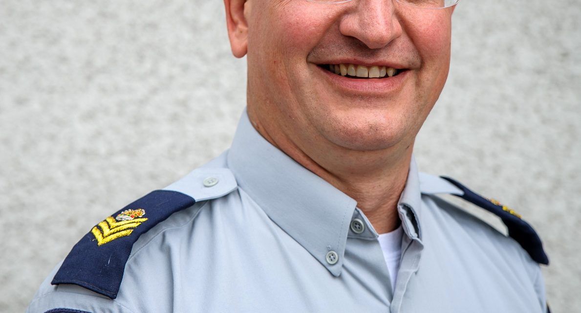 RCMP commander Sgt. Kevin Schur is moving on to Kelowna-based training job
