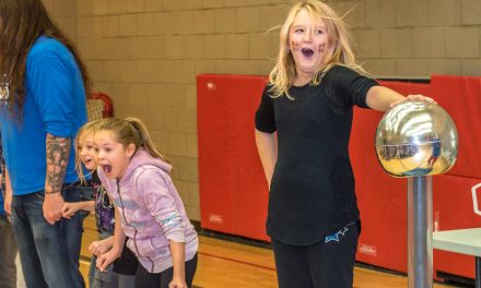 Science World demos enthral kids at Osoyoos Elementary School