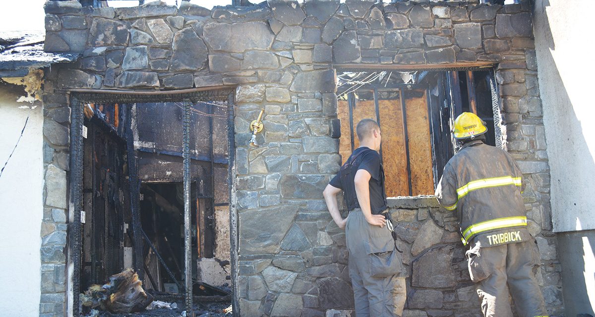 Oliver firefighters suspect blaze started in kitchen
